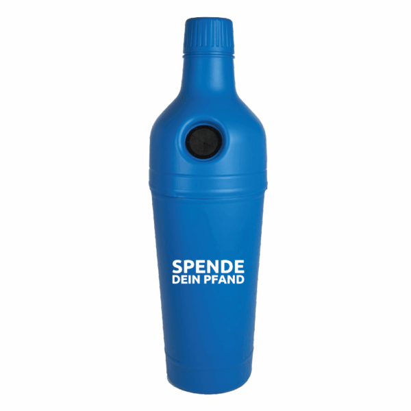 Pfandbehälter Blau